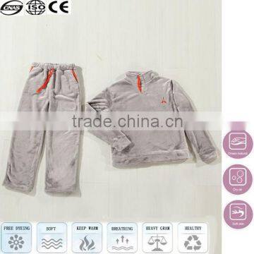 Grey Cheap Organic Suit Bathrobe