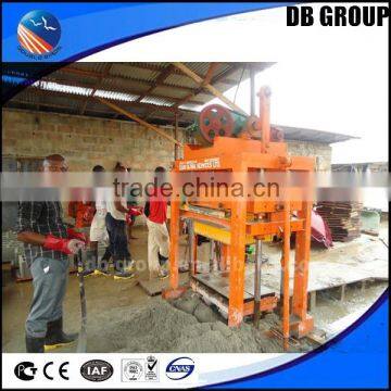 Machine for Small Factory!! Low Investment Cement Concrete Block Making Machine QTJ4-40