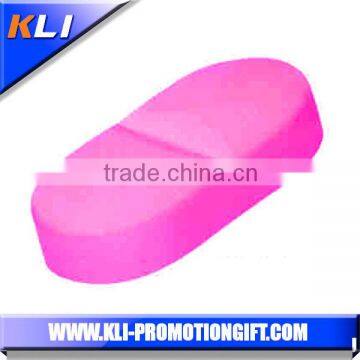 promotional pu foam pill shaped stress ball
