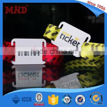 MDWW67 Ntag203 Fabric RFID Woven wristband For Festival