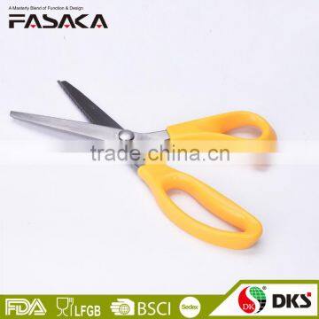 S45.2049Y-2016 New Design High Grade Quality 9-1/2 Pinking Shears With Colorful PP Handle photo-2