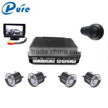 Human voice alarm reversing sensor car parking sensor assist system