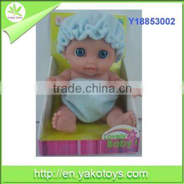 cute 9inch baby doll for wholesale silicone baby doll