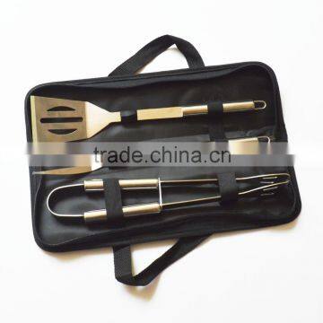 OEM ODM 2016 NEW fashion tools Perfect 3pieces Barbecue set with stainless steel handle bbq grill