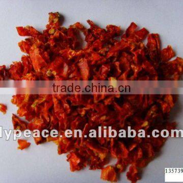 new crop red bell pepper granules for export