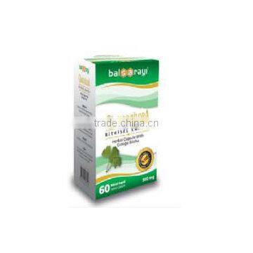Ginko Bloba Extract Herbal Capsule