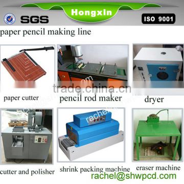 waste newspaper recycling machine recycled lead paper pencil machine