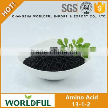 Agriculture organic fertilizer granule, compound NPK 13-1-2 organic fertilizer for fruit