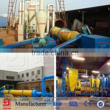 Wood Chip Dryer For Wood Pellet Production Line