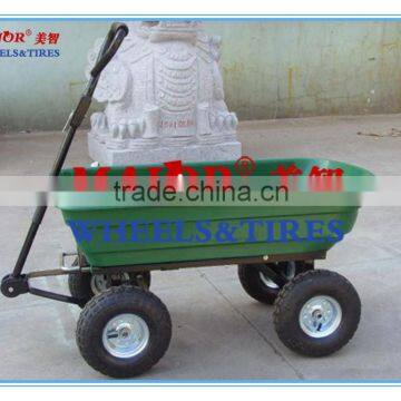 Small Strong Plastic Box Utility Trailer TC1848 photo-1