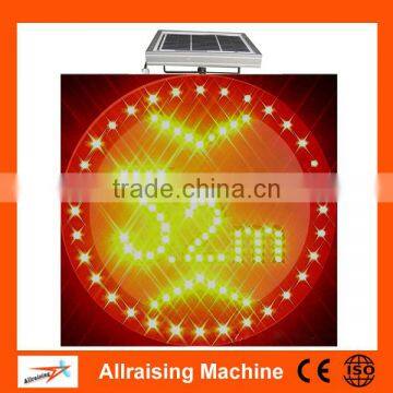 LED new energy control vehicle height solar traffic sign