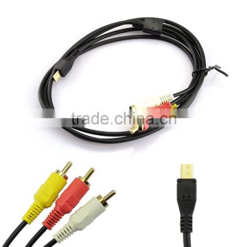 2017 best selling VMC-15MR2 A/V Audio Video Adapter Convert Cable for Sony Handycam Camcorder 5 ft