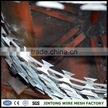 Low Price Concertina Coil Type Razor Barbed Wire Mesh Fence photo-2