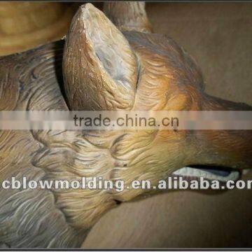 OEM Blow Molding Simulation Animal Lively Plastic Wolf Mould Design photo-5