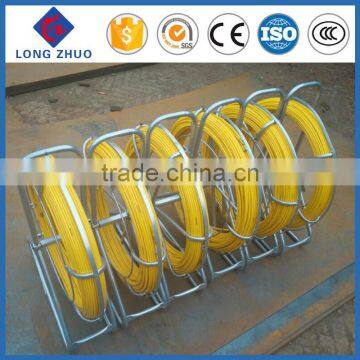 Fiberglass telecom cable pulling tools, electric tools guide rod,cable pull rodder