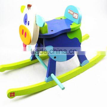 Wooden Rocking Horse Toy Customized Factory photo-4