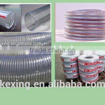 Customized 1/2Inch To 2Inch Clear PVC Steel Wire Reinforce Hose photo-5
