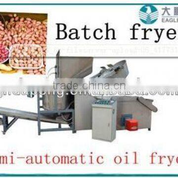 Crispy snack food semi-automatic frying machine