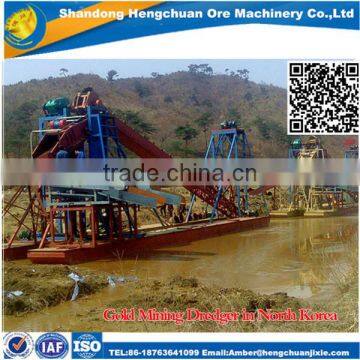 Hot Selling Gold Bucket Dredger Machine/Gold Chain Sand Making Machine/Gold Dredger photo-2