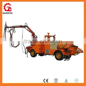 HSC-2013 tunnel construction shotcrete equipment wet mix concrete spray system with robot arm