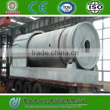 DAYI Environmental Friendly Pyrolysis Plant For Tyre Plastic And Rubber Getting Raw Oil photo-3