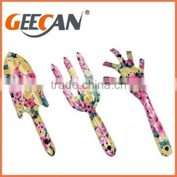 Nice and Best Selling Well Garden Tool Set With Gift Box Floral Printing Garden Tool Set photo-5