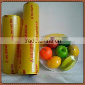 excellent gloss and clarity increases!!!PVC Cling Film for Food Wrap/PVC food wrapping film/PE CLING FILM