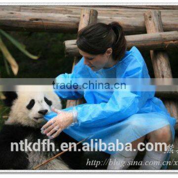 PE film laminated spunbond nonwoven for medical bedsheet or disposable gown