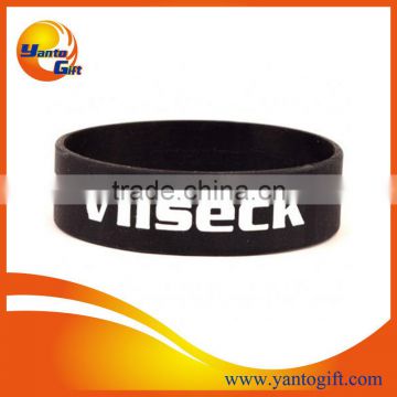 Bar code silicone wristband