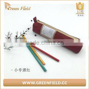 Colored Pencils Carrying Case Tube Kraft Paper Round Pencil Case photo-5