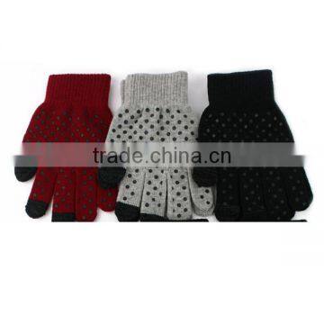 Factory Price For Customzied Knitting Winter Gloves For Touch Screen photo-2