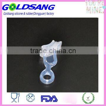 Baby Buddy Infant Finger Tooth Gum Brush Silicone Toothbrush photo-2