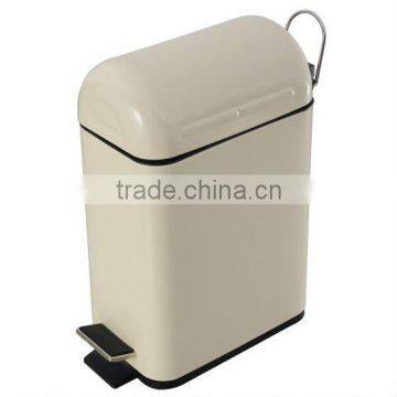 3 Litre Pedal Advertising Stainlee Steel Trash Bin Blue photo-3