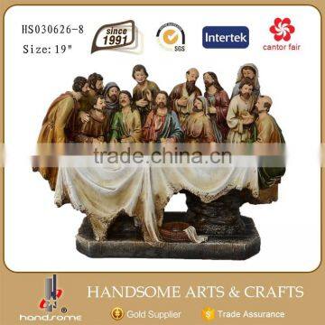 20 Inch Resin Religious Items Home Decoration Last Supper Wall Hanging photo-6