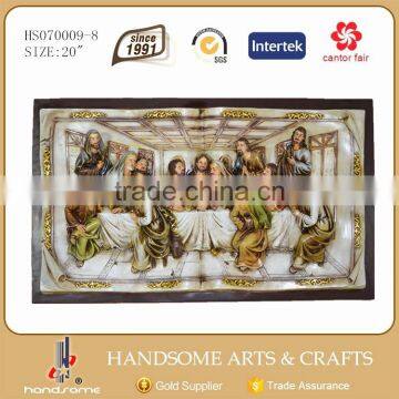 19 Inch Resin The Last Supper 3d Wall Hanging Sculpture Picture photo-4