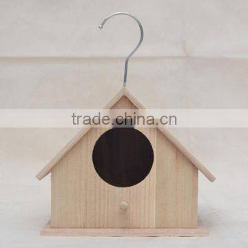 Best Sell Outdoor Decorative Cute Wooden Bird Cage/wooden Bird House photo-3