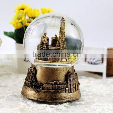 Paris Eiffel Tower France Souvenir Snowglobes photo-3