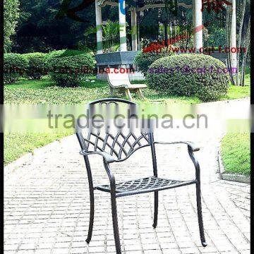 OEM casting aluminum mould outdoor chair ,rotomoulding outdoor aluminum chair manufacturer in China