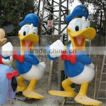 Large fiberglass duck mascot