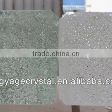 Extra White Bubble Polished Glass Pillars For Sale photo-3