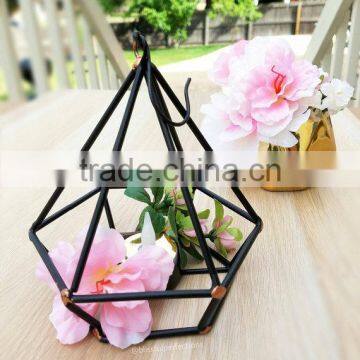 Diamond Geometric Candle Holder Decorate Hanging Planter