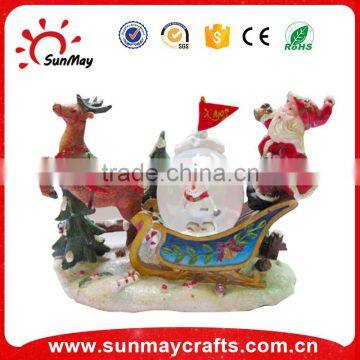 Christmas Santa Plastic Snow Globe photo-3