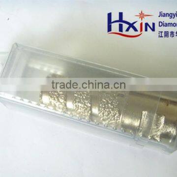 M14 Connection Vacuum Brazed Diamond Finger Bit