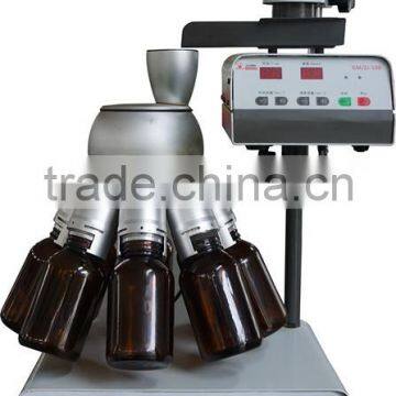 laboratory rotary sample divider with vibratory feeder, rotary cone sample divider