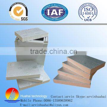 pre insulated ventilation system aluminum ducts panel/phenolic/pu/pir air duct panel