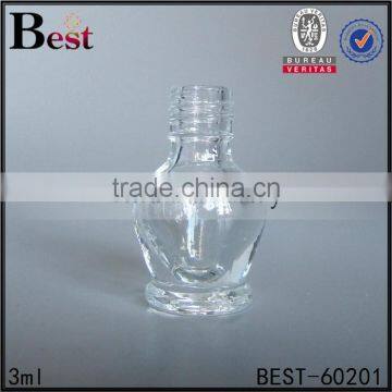 3 ml small glass bottle empty bulk sale