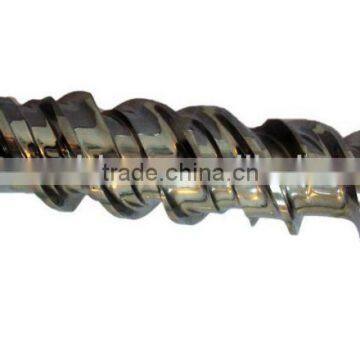 Screw and Barrel for Extruder Machine, Single Screw Good Mixer Design photo-3