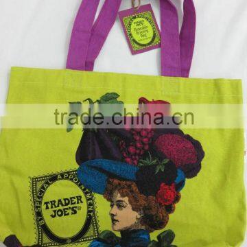 Cloth Shopping Cotton Bag Greocery Tote Reusable Eco Friendly Handle Bags photo-2