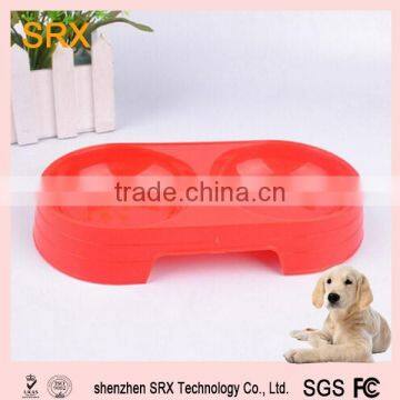 2015 High Quality Plastic Double Dog Dish / Colorful Double Dog Bowl,2015 High Quality Plastic Colorful Pet Bowl photo-4