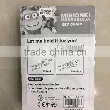 Promotional Gifts Lovely Plastic Key Chain / Custom Pvc Keychain / Plastic Silicon Keychain photo-3